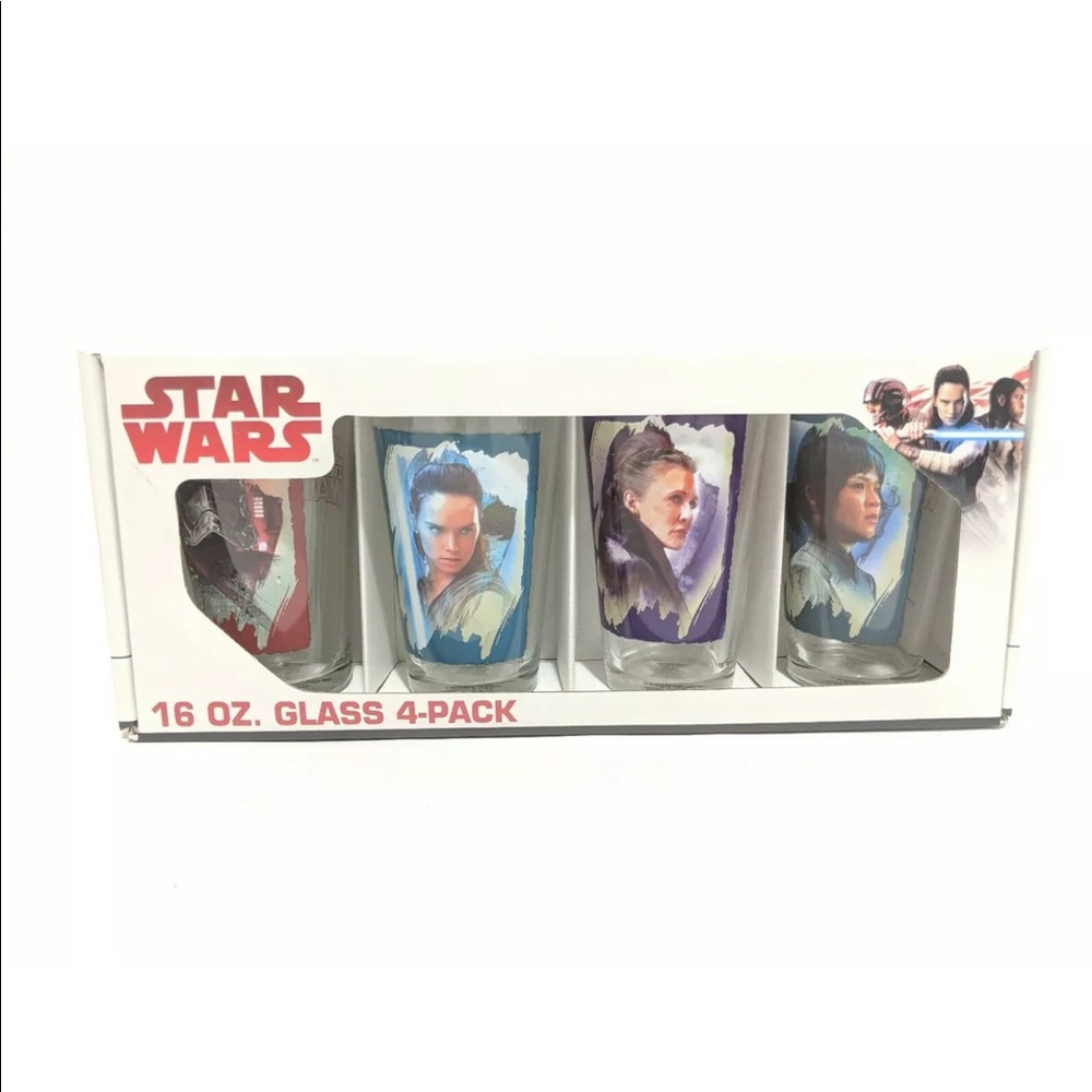 Disney Star Wars Collectors Glasses